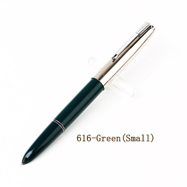 HERO 616 New Classic Nostalgic Fountain Pen Golden Nib Ink Pen Fine Nib 0.5mm Calligraphy Pens Gifts for Students Friends Families