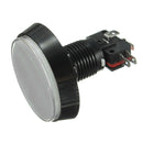 5Pcs White LED Light 60mm Arcade Video Game Player Push Button Switch