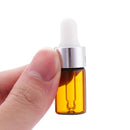 3ml Portable Glass Essential Oil Bottles Aromatherapy Toner Drip Packaging Bottle