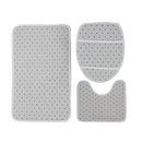 Firework Waterproof Bathroom Shower Curtain Panel Floor Mat Toilet Seat Cover