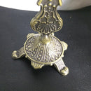 Antique Red Copper INRI Catholic Altar Standing Religious Crucifix With Base 10 inch Decorations