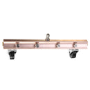 High Pressure Car Under Body Chassis Water Washer 4 Spray Nozzle Cleaning Tool 1/4 Quick Insertion