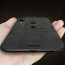 BAKEEY Deer Shockproof Anti-Scratch Cloth&TPU Protective Case For Huawei Honor 8X