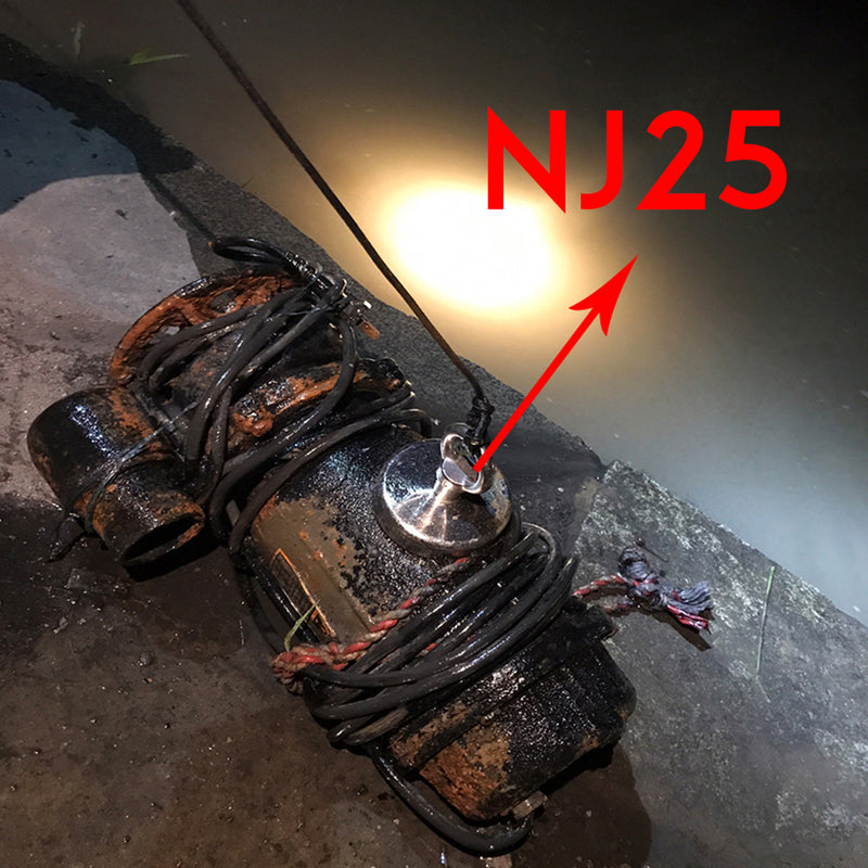 30KG D25mm Neodymium Recovery Magnet NJ25 Fishing Metal Sea River Treasure Magnet