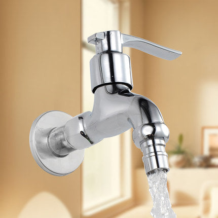 Washing Machine Faucet Mop Pool Sink Tap Wall-mounted Single Handle Cold Water Faucet