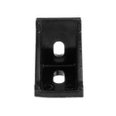 Suleve AJ28 10Pcs 2028 Black Aluminium Angle Corner Joint 20 Series Aluminum Extrusion 28x28mm Right Angle Bracket Furniture Fittings