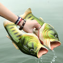Creative Fish Style Beach  Shoes Simulation Slippers for  Women and Men