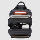 BANGE BG-77112 Oxford Cloth Waterproof USB Shoulder Bag 7.9inch Laptop Bag Men Crossbody Bag