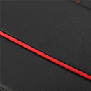49x52cm PU Leather Car Seat Cushion Breathable Cover Chair Protector Mat Universal Black