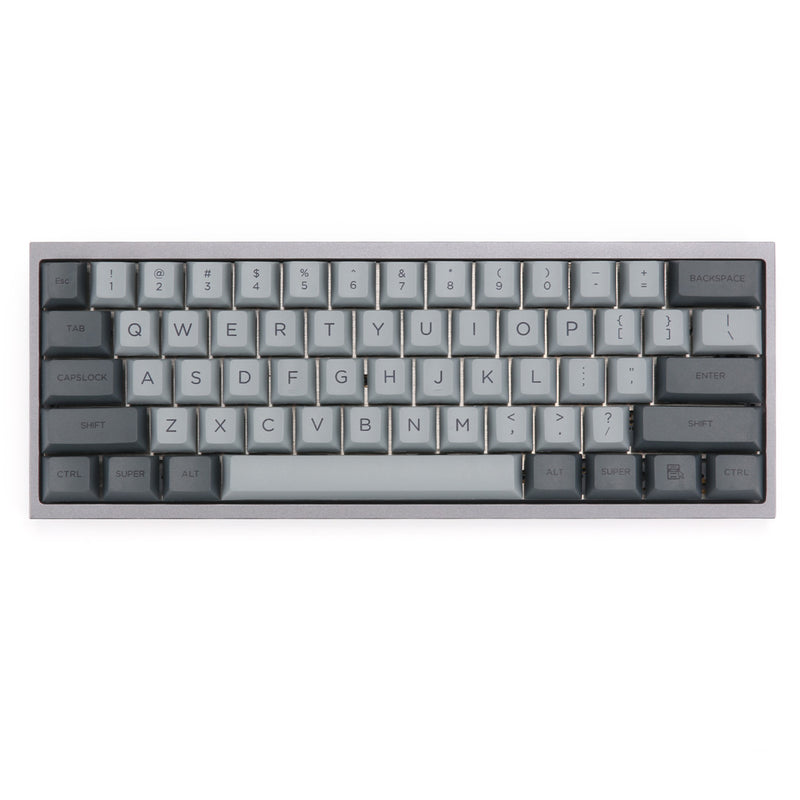 KBDfans Cement Grey Keycaps PBT Sublimation 145 Keys Mechanical Keyboard Keycap