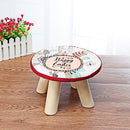 RANDOM DESIGN Soft Cushion Sitting Stool / Chair with Removable Cushion Cover
