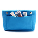 Travel Casual Bag in Bag Felt Multi-pockets Cosmetic Bag Storage Bag