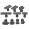 10PCS Car Paintless Auto Sheet Metal Repair Gasket Dent Pull Hammer Dent Puller Suction Cup Plastic Gasket