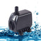Mrosaa 3/5/10/16/25W Submersible Water Pump Low Noise Durable Aquarium Fish Tank Fountain Pump