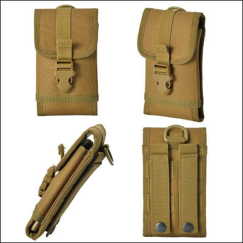 Outdoor Military Tactical Cell Phone Bag Waist Pack Camping Hike Pouch Belt Case