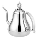 1.2/1.8L Stainless Steel Coffee Drip Pot Gooseneck Kettle Teapot with Filter Induction Cooker Tea Kettle