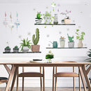 DIY Creative Potted Plant Cactus Wall Sticker Cute Art Vinyl Decal Mural Home Bedroom Decor