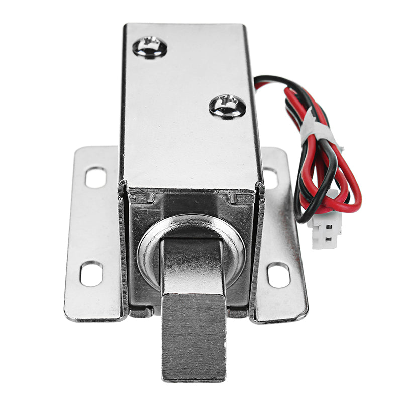 12V DC Electric Lock Assembly Solenoid Long Locking Tongue Cabinet Drawer Door Lock