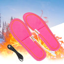 USB Electric Heated Shoe Insole Portable Foot Winter Warmer Pad Feet Heater Heating Insole Unisex