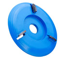 90mm Power Wood Carving Tool Angle Grinder H16 Attachment For Dewalt / MAKITA