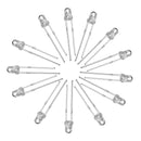 500Pcs F5 5mm Fast Flash RGB Rainbow Multi Color Light Emitting Diode Round LED Full Color