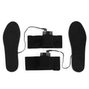 USB Charge Cuttable Electric Heated Insole Battery Powered Winter Heating Shoes Pads