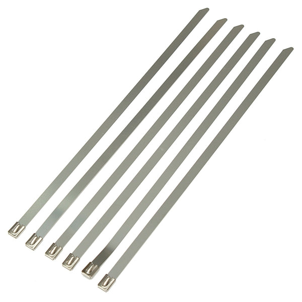 7.5mX2.5cmX1.6mm Titanium Motor Car Insulation Exhaust Header Heat Wrap With Stainless Ties Kit