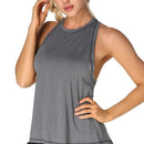 SUNNYME Women Workout Tank Tops Sleeveless Yoga Fitness Running Shirts Stretch Activewear