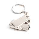 32GB USB2.0 Flash Drive with Micro USB and Type-C OTG Adapter