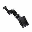 Helmet Jaw Adjustable Arm Mount Holder For Action Sport Camera