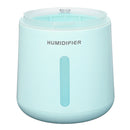 4 In 1 330ML Ultrasonic Air Humidifier USB Fan LED Light Cool Mist Aroma Oil Diffuser