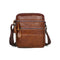 2L Men Genuine Leather Shoulder Bag Crossbody Messenger Handbag Outdoor Travel