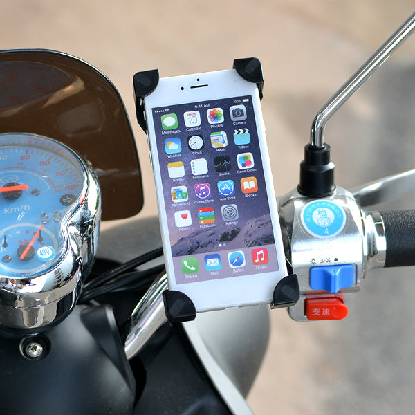 ROCKBROS 360 Rotation Universal Bicycle Bike Motorcycle Bracket Holder for Phone 3.5" to 7