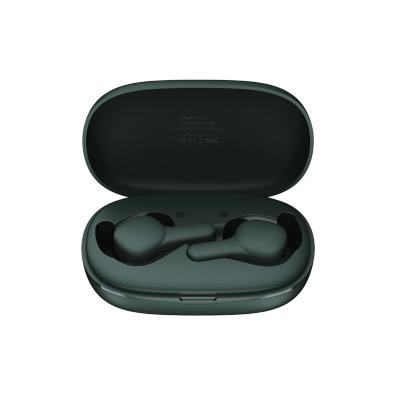 REMAX TWS-6 Dual bluetooth 5.0 Wireless Stereo Headphones Touch HiFi Long-Lasting Waterproof Earphone with Mic for Xiaomi Huawei