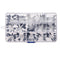 5 x 215pcs 15 Values 0.1uF-330uF Mix Electrolytic Capacitor Kit With Storage Box