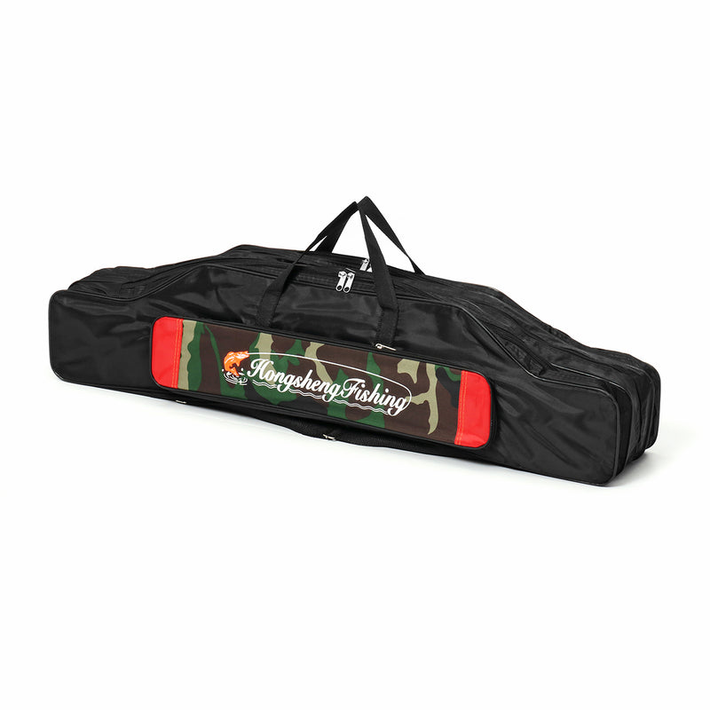 ZANLURE 80cm/90cm Folding Fishing Rod Carrier Multi-functional Fishing Pole Tools Storage Fishing Bag Case Fishing Gear Tackle