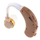 Portable Digital Tone Hearing Aids Aid Deaf-aid Behind The Ear Sound Earphone Amplifier Adjustable with 4 Earplugs