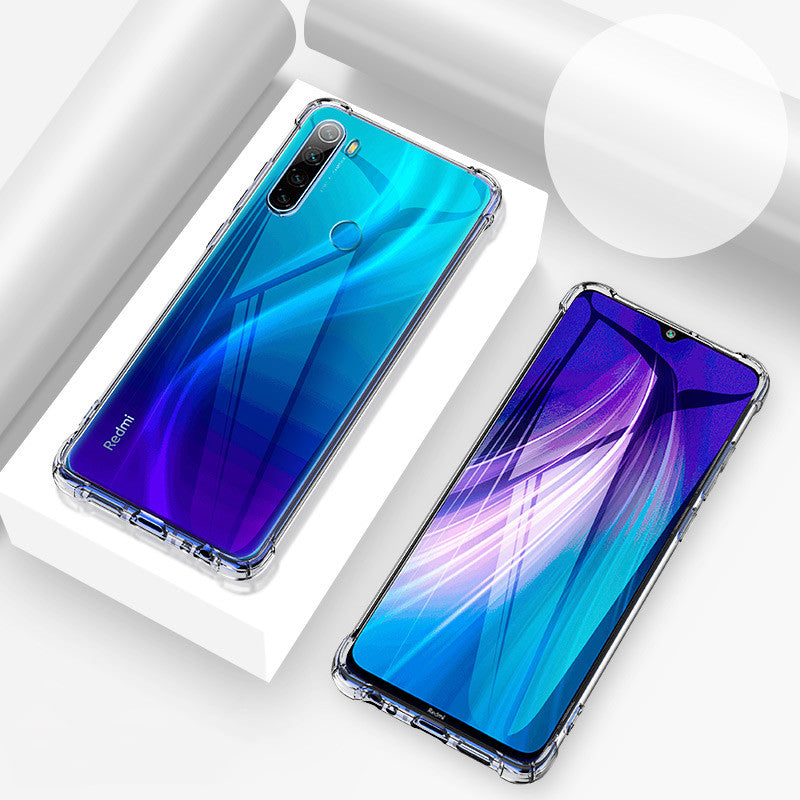 Bakeey Air Bag Shockproof Transparent Soft TPU Protective Case for Xiaomi Redmi Note 8