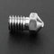 0.4mm Titanium Alloy High Temperature V6 Gem Nozzle Compatible PETG/ABS/PEI/Nylonfor Prusa I3 3D Printer