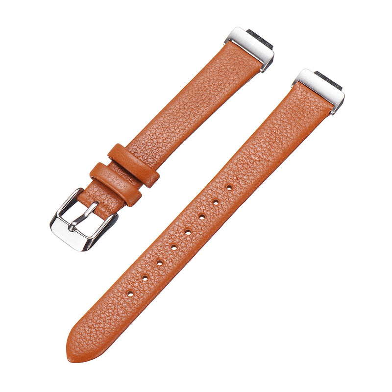 Genuine Leather Replacement Band Watch Band for Fitbit Inspire / HR