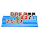 Rummikub Game Card Original Traveling Portable Tile Board Games 106 Tiles Family Toys