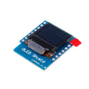 3Pcs Geekcreit 0.66 Inch OLED Shield For WeMos D1 Mini 64X48 IIC I2C Compatible