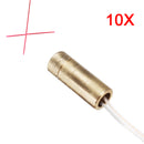10Pcs 5V 650nM 5mW Cross Laser Diode Module
