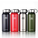 IPRee 1100ml Outdoor Portable Vacuum Insulated Water Bottle Double Walled Stainless Steel Drinking Cup Sports Travel