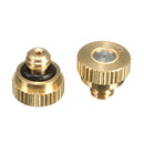 5pcs 0.3mm Brass Misting Nozzles for Cooling System Sprayer