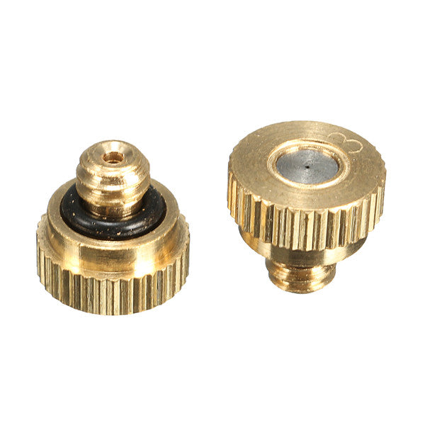 5pcs 0.3mm Brass Misting Nozzles for Cooling System Sprayer