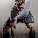 Y-280 Summer Men Gyms Workout Elastic Waist Cotton Shorts with Pockets Athletic Shorts Jersey Shorts