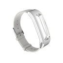 Mijobs Soft Genuine Leather Strap Replacement Watch Band for Huawei Honor 4 Running Version