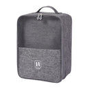 IPRee Cation Waterproof Shoes Bag Multifunction Cosmetic Storage Bag Portable Zipper Grid Shoe Pouch