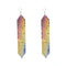 Tassels Long Earrings Sequins Geometric Drop Fashion Jewelry for Women